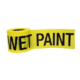 Wet Paint  Tape, Bright Yellow, Weatherproof,3-In. x 300-Ft. Cheap