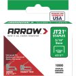 Arrow JT21 Light Duty Staple, 5 16 In. (1000-Pack) Online