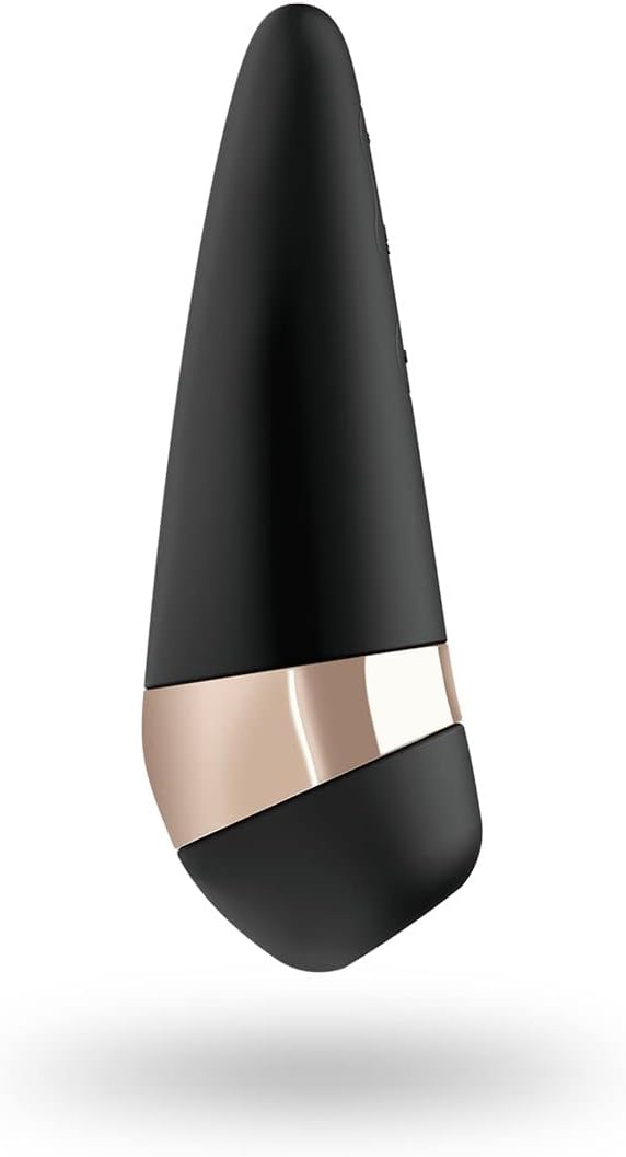 Satisfyer Pro 3 Plus Air Pulse Stimulator + Vibrator Black Gold Sale