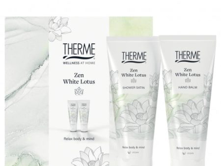 THERME ZEN WHITE LOTUS ŠVENTINIS RINKINYS Online Hot Sale