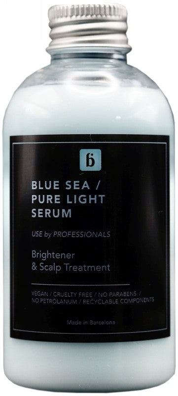 Kreminės konsistencijos serumas plaukams Blautty Brightener & Scalp Treatment Pure Light Serum BLASERBLU100, su jūros dumbliais, 100 ml Fashion