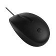 HP 125 USB Wired Mouse, Sanitizable - Black Online Hot Sale