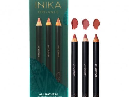 INIKA ORGANIC ALL NATURAL LŪPŲ KREIDELIŲ DOVANŲ RINKINYS Discount