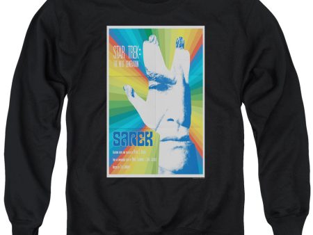 STAR TREK : THE NEXT GENERATION SEASON 3 EPISODE 23 ADULT CREW SWEAT BLACK LG Online Hot Sale